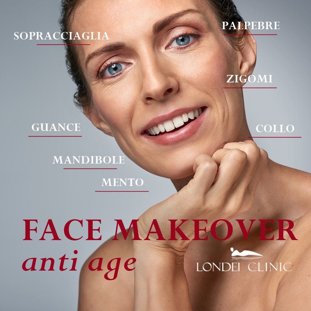 face makeover anti age chirurgia estetica viso ringiovanire donna londeiclinic