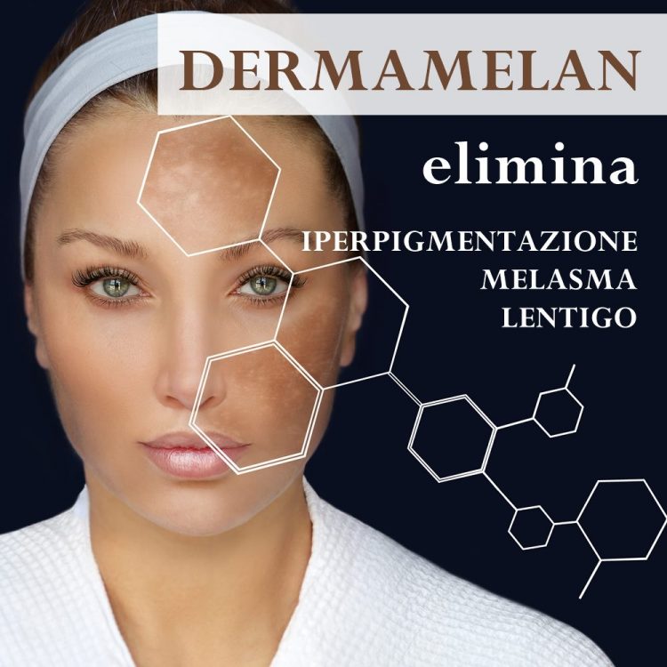 Dermamelan eliminare macchie iperpigmentazione melasma lentigo
